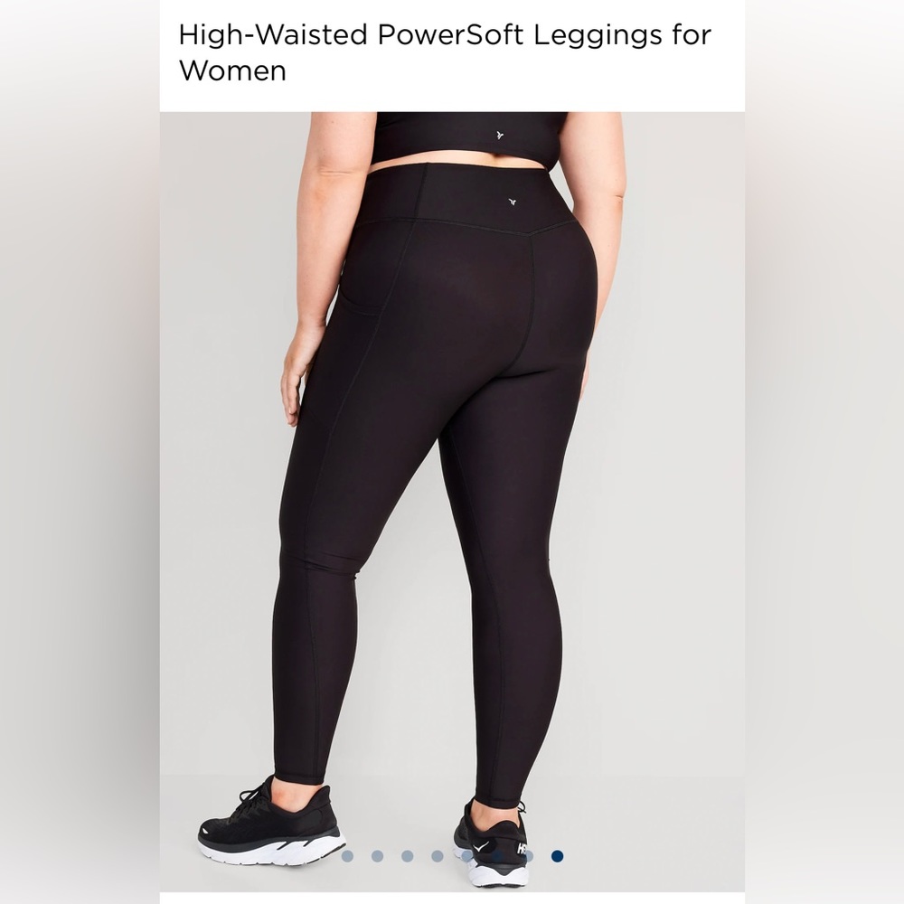 Old Navy High Waist PowerSoft Leggings with Pockets